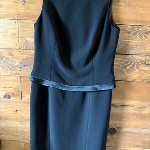 Elegant Black Sleeveless Dress
